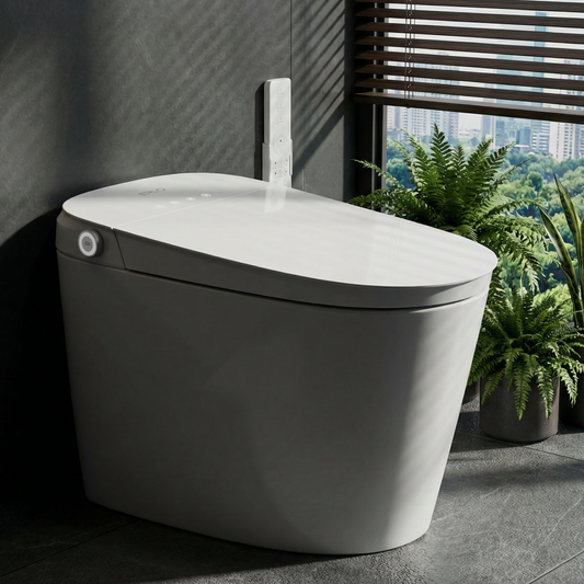 EPLO Smart Toilet Bidet, One-Piece Elongated with Built-in Tank, Heated Seat & Auto Flush U8PRO