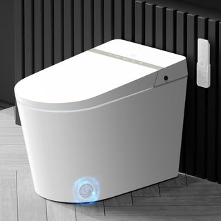 EPLO Smart Toilet Bidet, One-Piece Tankless, Heated Seat, Auto Flush & LED Display G20