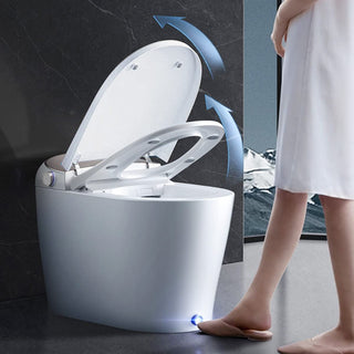 EPLO Smart Toilet, One-Piece Bidet with Built-In Tank, Heated Seat, Foot Kick & Auto Flush DP7PRO