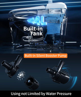 EPLO Smart Toilet, One-Piece Bidet with Built-In Tank, Heated Seat, Foot Kick & Auto Flush DP7PRO
