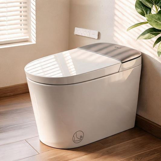 EPLO G6 Elongated One Piece Smart Toilet, Water-saving dual flush, 1000g MaP