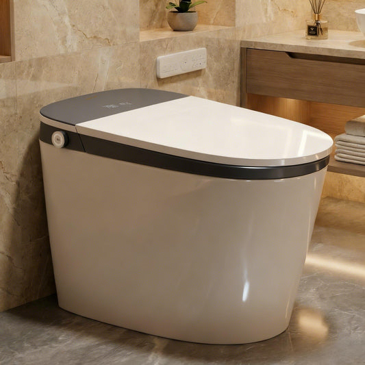 EPLO Smart Bidet Toilet, One-Piece Elongated, Heated Seat, Auto Flush & Foam Dispenser U8MAX