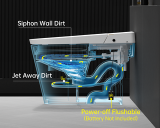 Power Outage Flush-Toilet