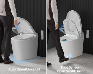 Auto Open Close Lid-Toilet