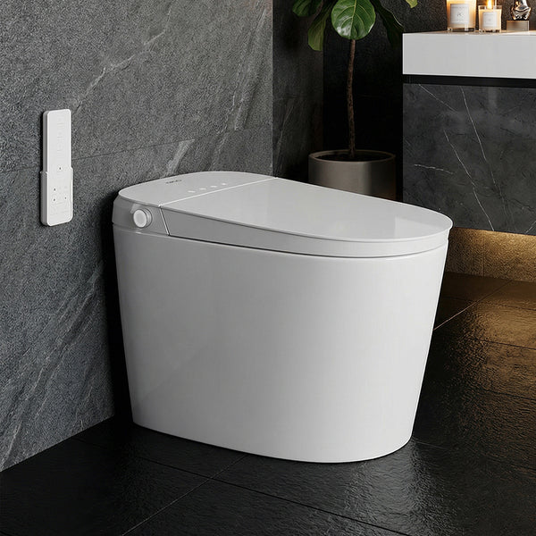 EPLO Smart Toilet Bidet, One-Piece Elongated with Built-in Tank, Heated Seat & Auto Flush U8PRO