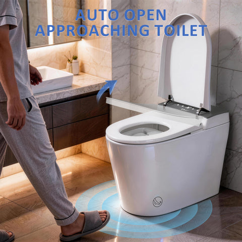 EPLO Pro M3 Smart Bidet Toilet with Self-Cleaning Nozzle, UVC & ADA Comfort Height