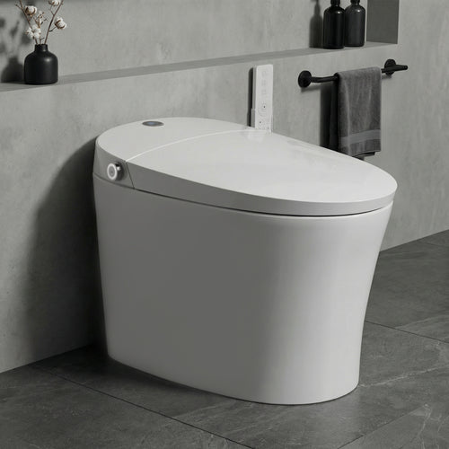 EPLO Smart Bidet Toilet with Foam Shield, One-Piece Elongated, Heated Seat & Auto Flus E18PRO