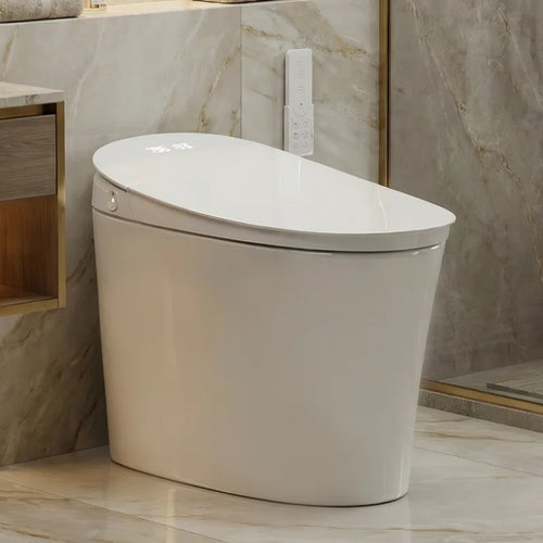 EPLO Smart Toilet Bidet, One-Piece Elongated with Built-In Tank, Heated Seat & Auto Flush E18MAX