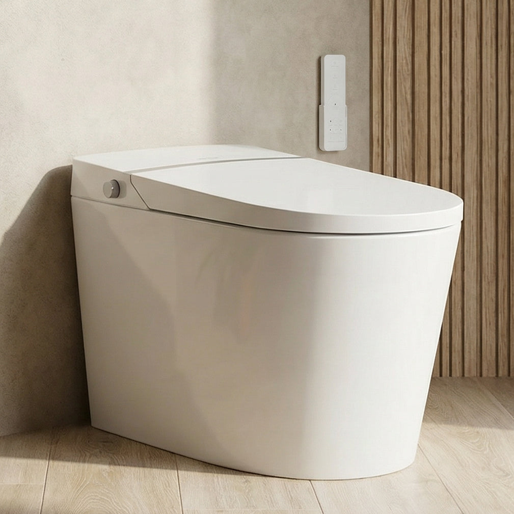EPLO Smart Toilet, One-Piece Elongated Bidet with Auto Flush, Heated Seat & Foot Sensor G20PRO