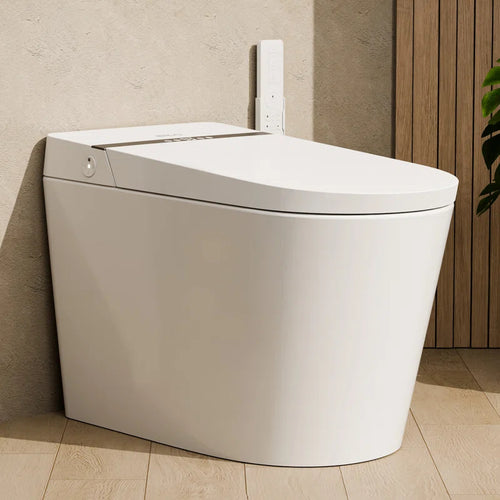 EPLO Smart Toilet Bidet, One-Piece Tankless, Heated Seat, Auto Flush & LED Display G20