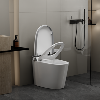 EPLO Smart Bidet Toilet, One-Piece Elongated, Heated Seat, Auto Flush & Foam Dispenser U8MAX