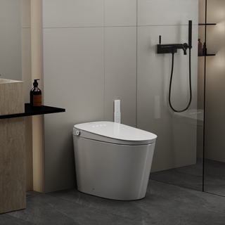 EPLO Smart Toilet Bidet, One-Piece Elongated with Built-in Tank, Heated Seat & Auto Flush U8PRO