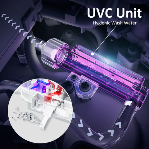 EPLO Pro M3 Smart Bidet Toilet with Self-Cleaning Nozzle, UVC & ADA Comfort Height